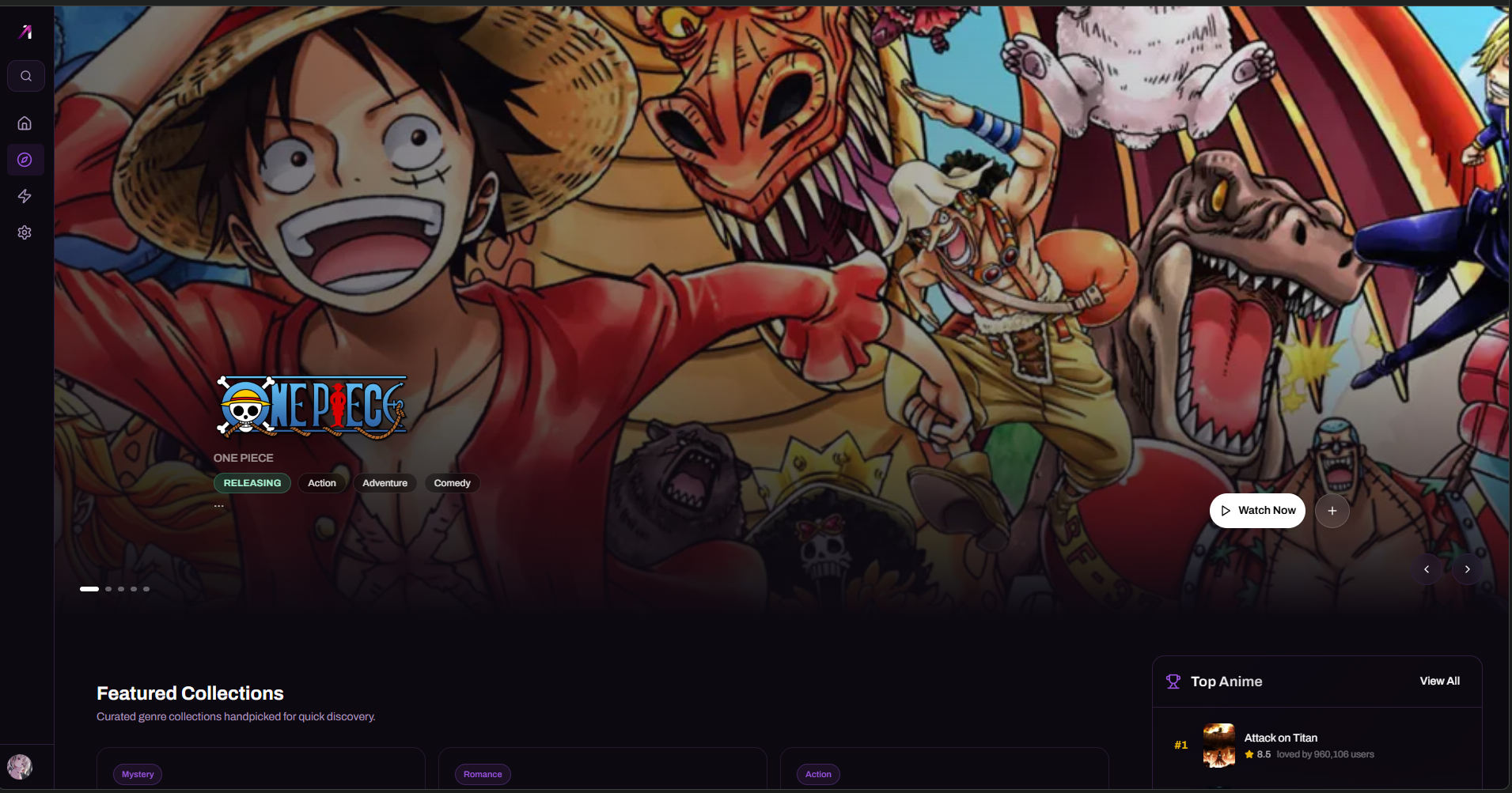 1Anime site preview